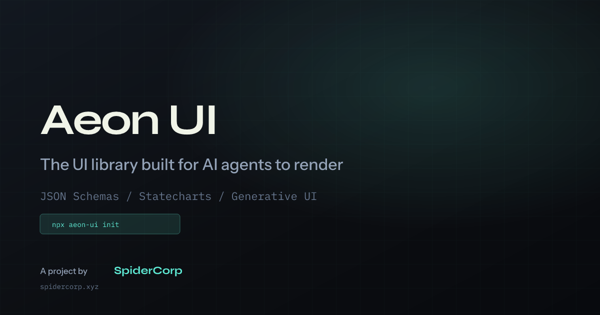 Ui Com Aeon UI — A better way to build with AI